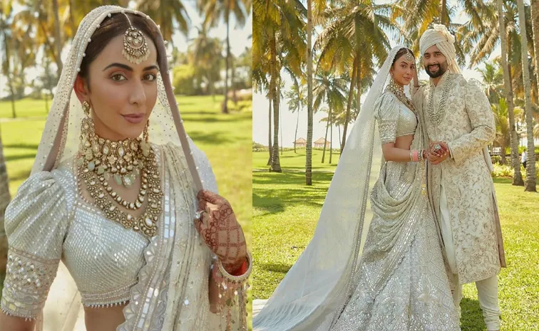 Rakul Preet Singh wishes To husband Jacky Bhagnani on Marriage day