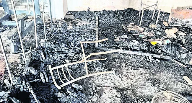 జిమ్‌లో అగ్ని ప్రమాదం 