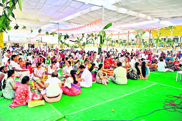 ఘనంగా గాయత్రి మహాయజ్ఞం 