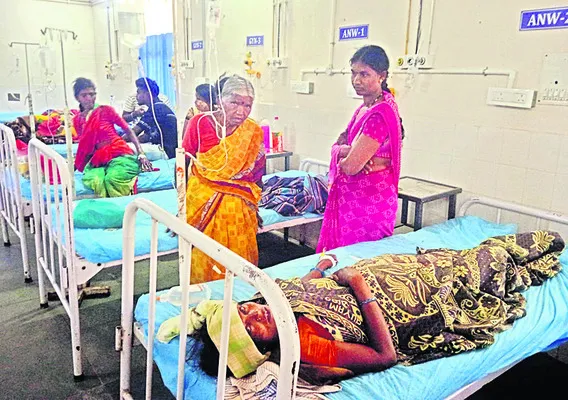 కలుషిత నీటితో వాంతులు, విరేచనాలు 