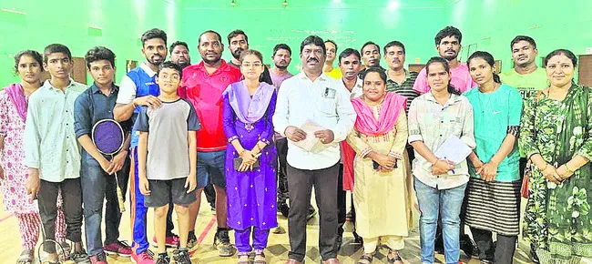 బ్యాడ్మింటన్‌ క్రీడాకారుల ఎంపిక 