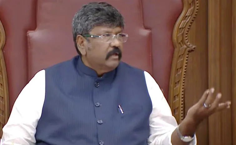 YSRCP MLCs Protest In AP Assembly