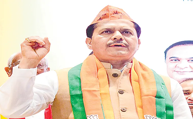 Assam Former Congress Leader Bhupen Kumar Borah Joins BJP