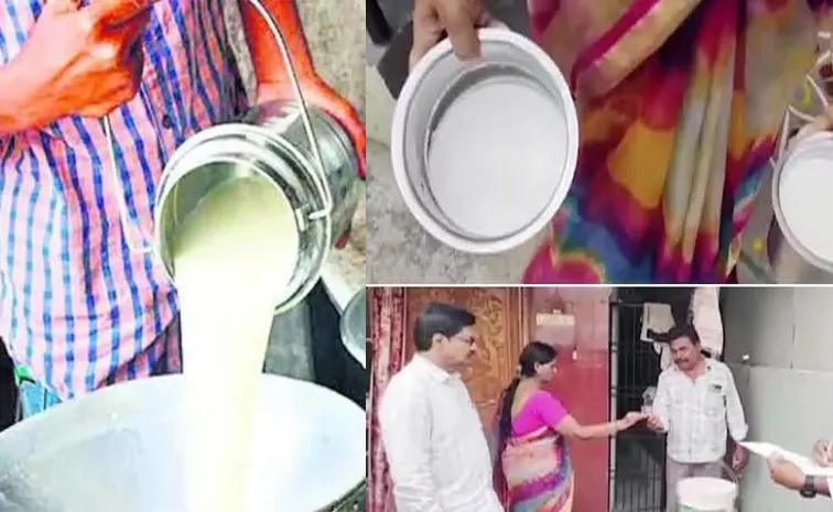 Dilute Milk Issue And Deaths In East Godavari Rajahmundry