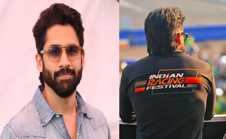 Naga Chaitanya Appeareance at Goa Indian Racing Festival
