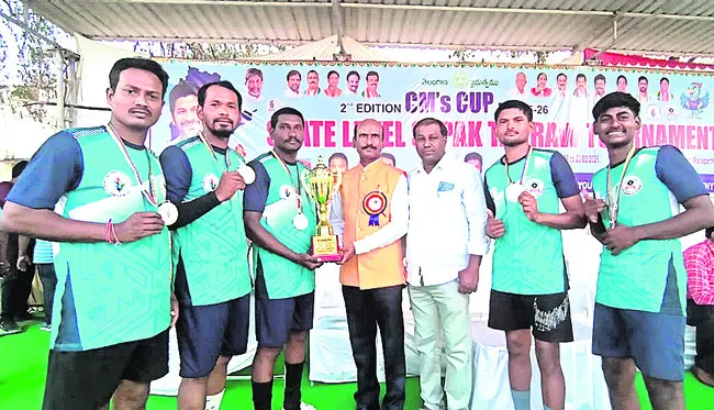 సీఎం కప్‌ పోటీల్లో రెండోస్థానం