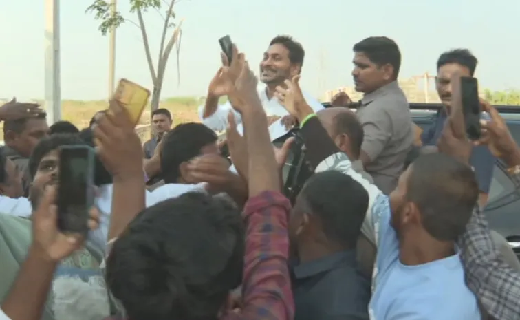 YS Jagan Tours Pulivendula YSR District