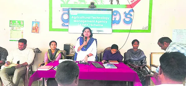 ఆధునిక సాగు విధానాలు వివరించాలి
