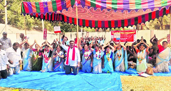 అంగన్‌వాడీల జోలికొస్తే పతనం తప్పదు  