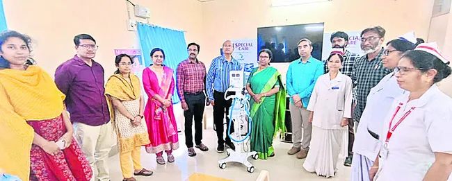 ఘోషా ఆస్పత్రికి అడ్వాన్స్‌డ్‌ త్రీ ఇన్‌వన్‌ మిషన్‌ 