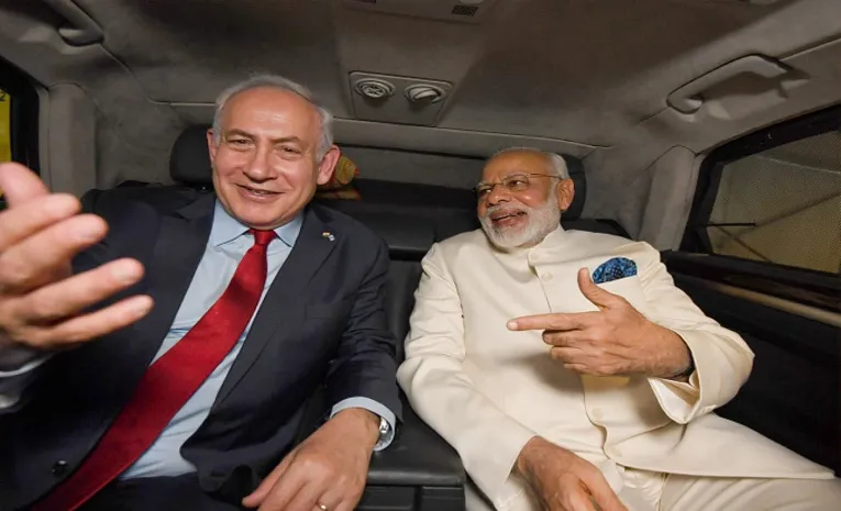 Prime Minister Modi arrives in Israel