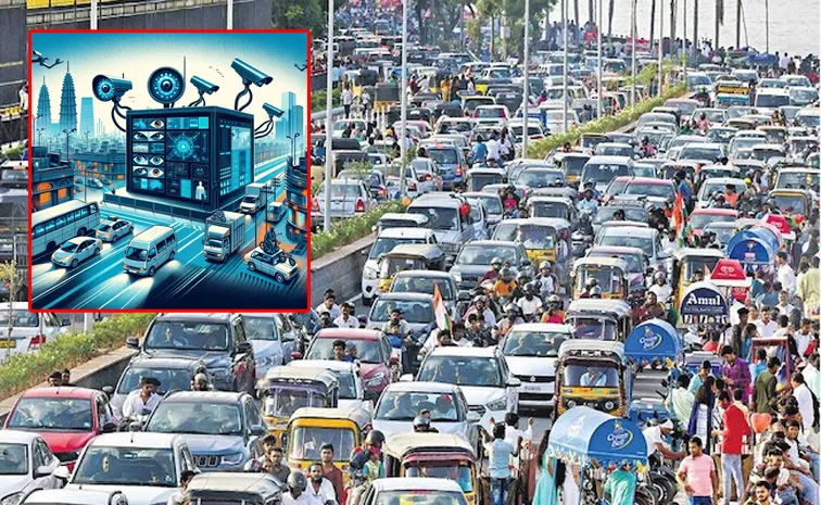 వాహనదారులకు గుడ్‌న్యూస్‌.. ​సైబరాబాద్‌లో ‘ఏఐ’ ట్రాఫిక్ మంత్రం