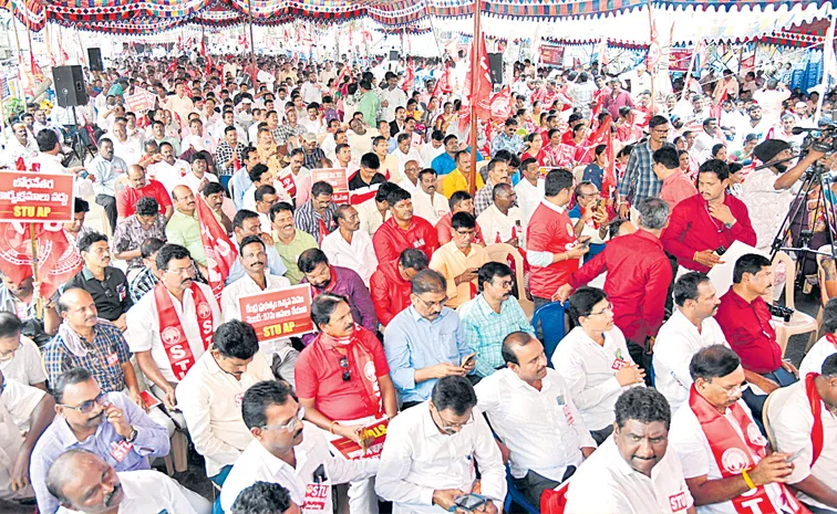 Teachers warning to Chandrababu Naidu government