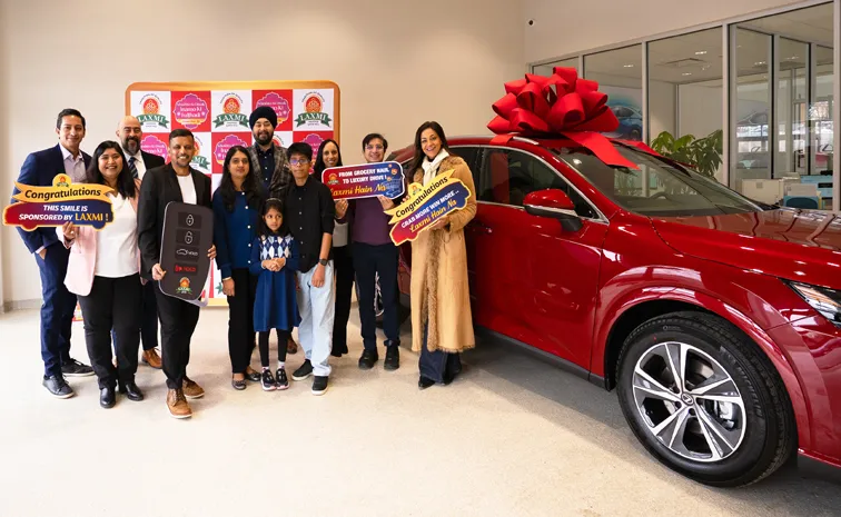 Festive celebration Diwali Laxmi Brand announced winner Lexus RX 3501