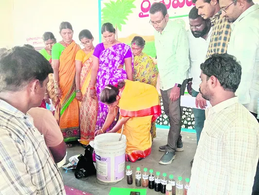 జాతీయ సహజ వ్యవసాయ గ్రామంగా నందివడ్డెమాన్‌ 