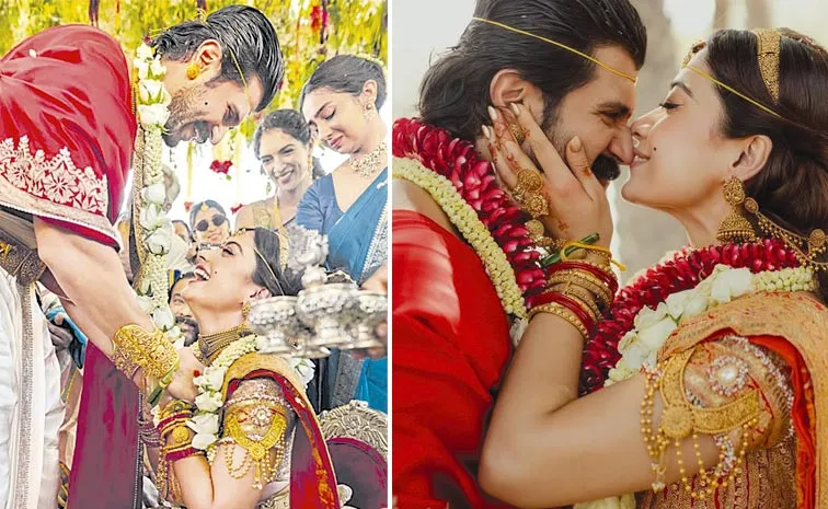 వైభవంగా... ఆహ్లాదకరంగా విరోష్‌ వివాహం