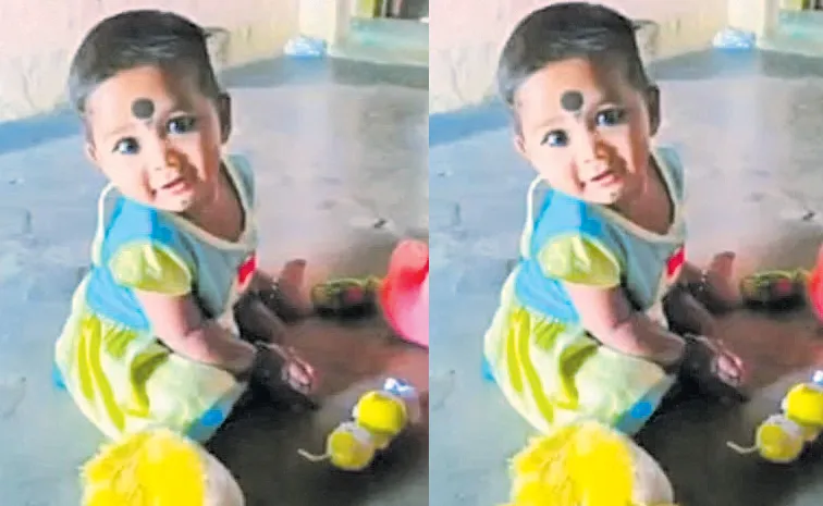 చిన్నారి ఉసురు తీసిన భార్యాభర్తల వివాదం