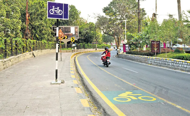 hyderabad h city project steel flyover banjara hills mugdha junction signal free kbr park