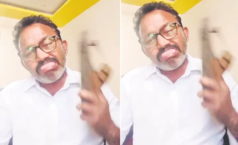 darsi tdp leader self video viral