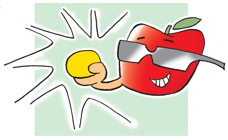 Vegetable heroes hooliganism