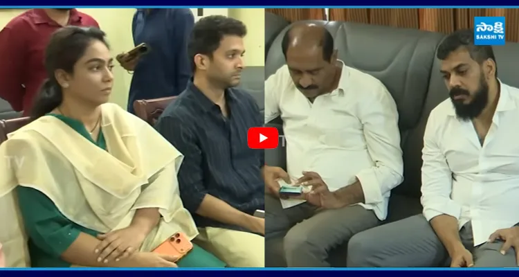 అంబటి అల్లుడు,కూతురుని పరామర్శించిన అనిల్ కుమార్ యాదవ్