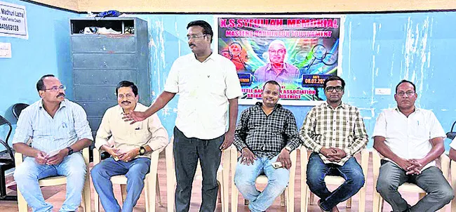 8న మాస్టర్స్‌ బ్యాడ్మింటన్‌  ఎంపిక పోటీలు 