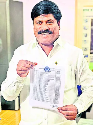 బీఆర్‌ఎస్‌ అభ్యర్థుల జాబితా..