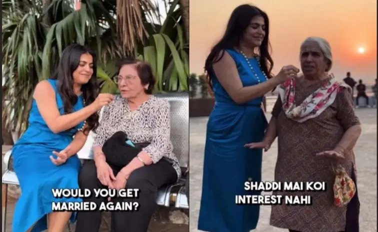 Shenaz Treasury Asks Senior Women Would You Marry If You Were 20 