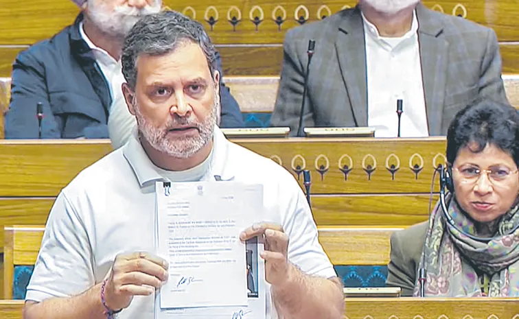 Parliament Storm Over Ex Army Chief Naravanes Book: Rahul Gandhi2