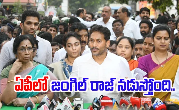 Ys Jagan Warning To Chandrababu Government