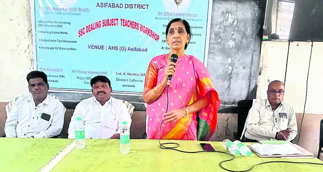 వందశాతం ఉత్తీర్ణతే లక్ష్యం