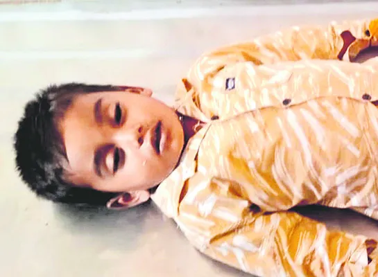అనుమానాస్పదస్థితిలో బాలుడు మృతి