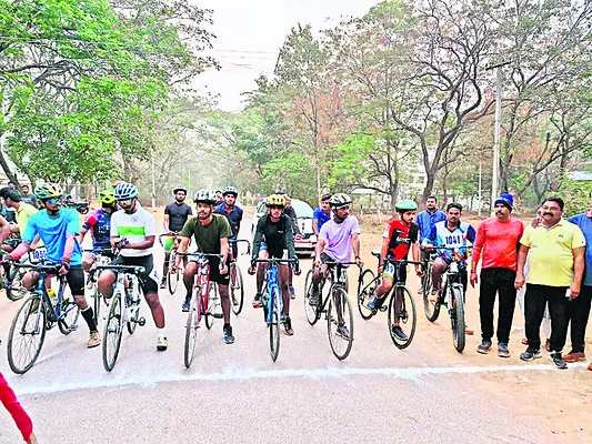 కేయూలో సైక్లింగ్‌ సెలక్షన్స్‌
