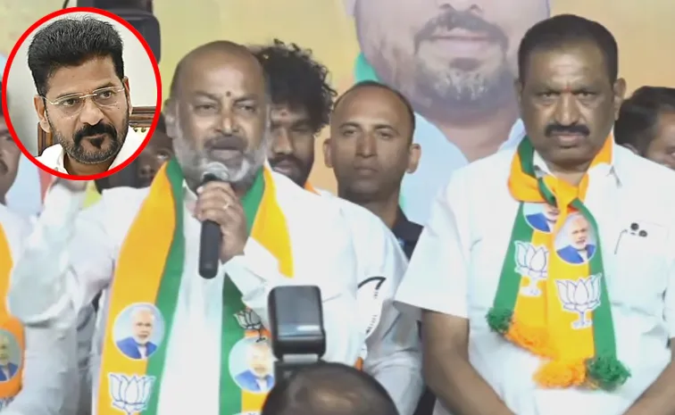 Minister Bandi Sanjay Sensational Comments On CM Revanth