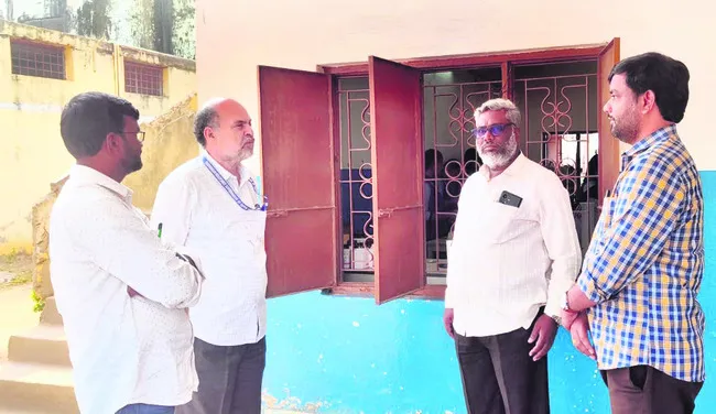 పరీక్షా కేంద్రాల తనిఖీ