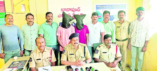 21.44 కిలోల గంజాయి స్వాధీనం