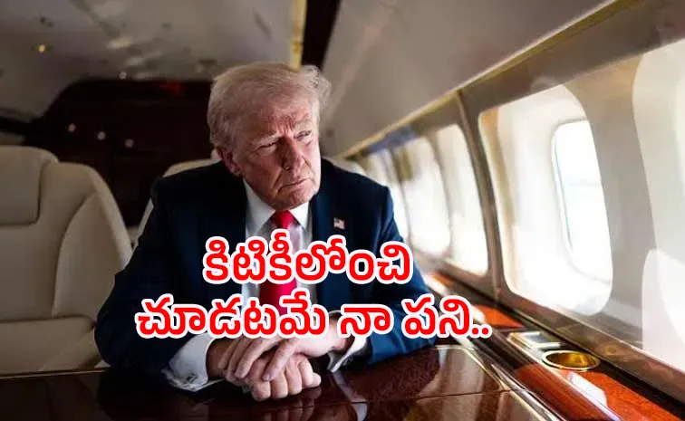 Air Force One: Trump Says I Dont Sleep On Planes