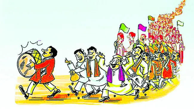 ర్యాలీలు.. రోడ్‌ షోలు 