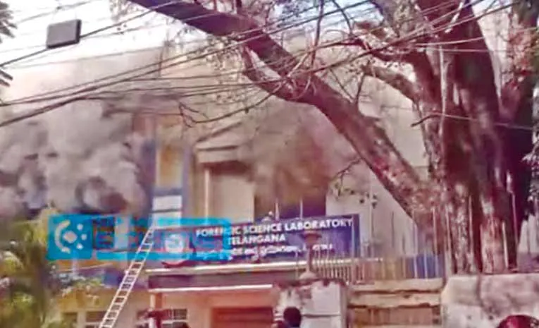 నాంపల్లి ఫోరెన్సిక్ ల్యాబ్‌లో అగ్ని ప్రమాదం