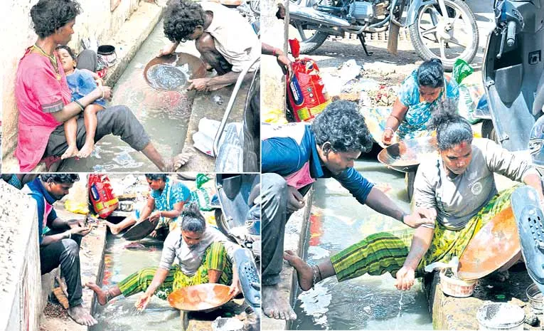 men and women who sift through sludge for a sprinkle of gold