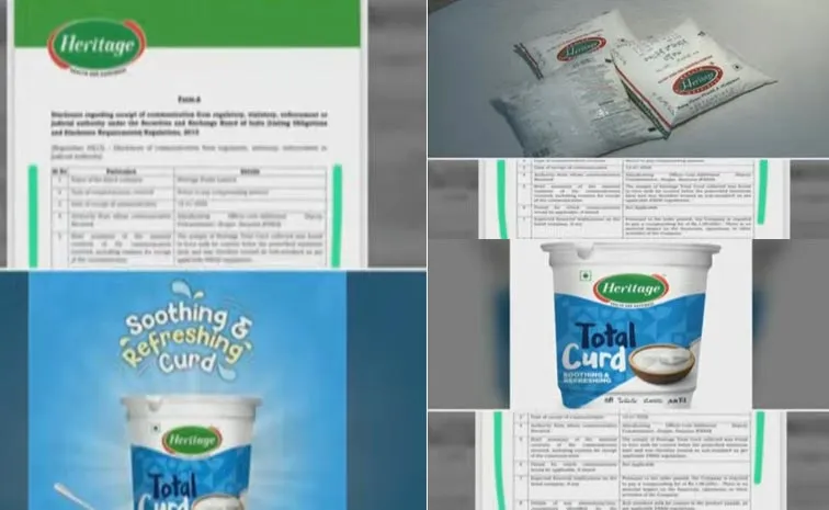 Heritage Fined For Selling Substandard Curd