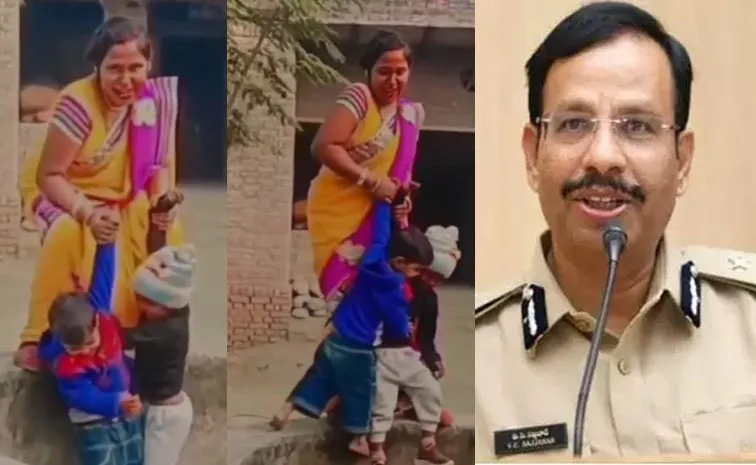 Hyderabad CP VC Sajjanar Serious On Social Media Reel