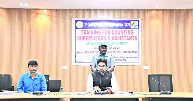 పొరపాట్లకు తావులేకుండా ఓట్ల లెక్కింపు 