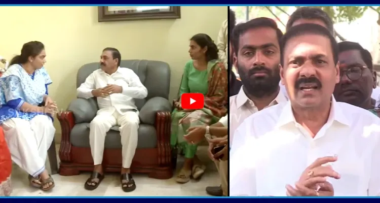 అంబటి కుటుంబాన్ని పరామర్శించిన కాకాణి, పూజిత