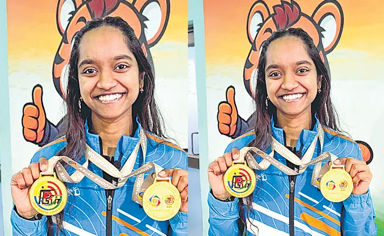 Elavenil Valarivan won two gold medals