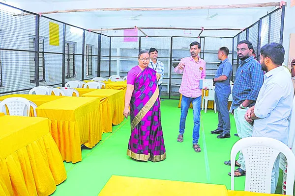 ఎన్నికలకు పకడ్బందీగా ఏర్పాట్లు