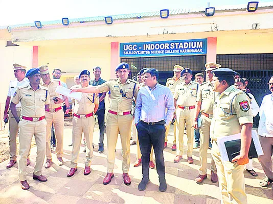 మున్సిపల్‌ ఎన్నికలకు పటిష్ట భద్రత