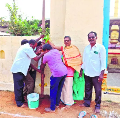 బలివేలో మహా శివరాత్రి ఉత్సవాలకు శ్రీకారం 
