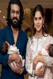 Ram charan wife Upasana Konidela Shares Emotional Video about Twins3