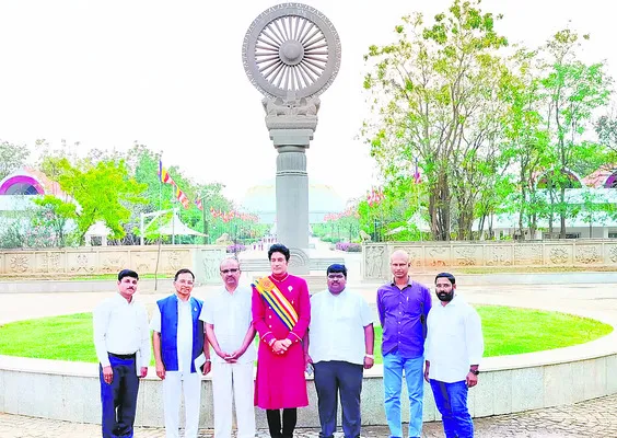 బౌద్ధ దమ్మయాత్రతో తెలంగాణలో శాంతి